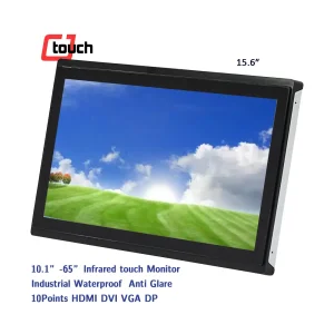 Open Frame 15.6 Inch Touch Monitor Industrial School Education Whitebaord Smart TV Touchscreen LCD Display Android