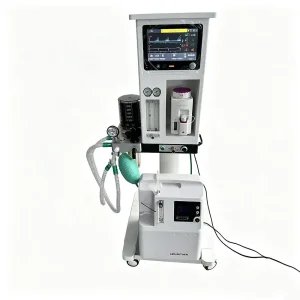 Ventilador de Anestesia Eléctrico Senwell Médico con Turbina Opcional/ Vcv/Pcv Máquina de Ventilador Médico 9" de Pantalla HD para Animales