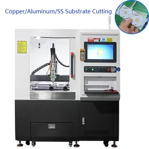Thin Copper Brass Aluminum Stainless Steel Substrate Sheet Laser Cutting Machine for PCB Board