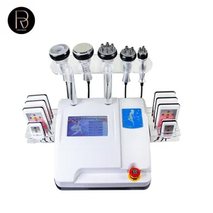 6 in 1 Lipo Laser 40K Ultrasonic Cavitation Lipolaser Weight Loss Body Slimming Machine Vacuum Cavitation System