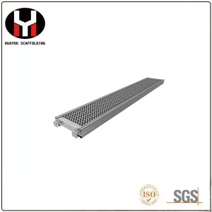 Galvanized Metal Steel Construction Plank Decking Walk Board with Hook for Ladder