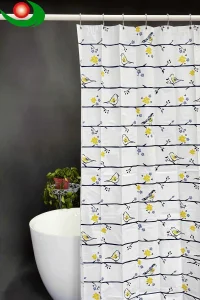 Jiayuan PEVA Shower Curtain