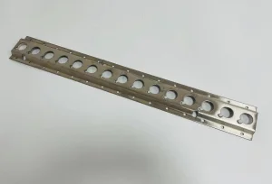 Internal Cargo Track Round Hole Truck Trailer Parts Height 12.5mm Stainless Inox 304 Matte (Powder Coated, Aluminum, Stainless Steel, Galvanized, Raw Stee)