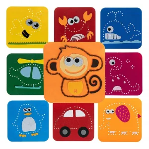 Preschool Montessori Embroidery Sewing Kit