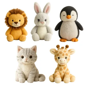Manufacturer Custom Sitting Animal Plush Toy