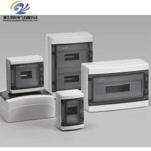 Caixa de Distribuição de Interruptor de Circuito MCB Elétrico de Plástico à Prova d'Água Preço de Fábrica 5/8/12/15/18/24 Formas de Poder de Plástico