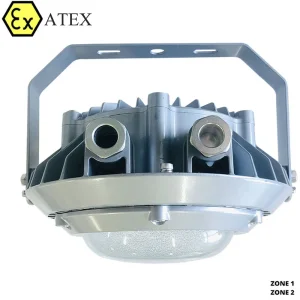 LED Anti-Explosive Flood Low Bay Safety Lighting for Chemical Industry Painting Workshop IP66 Grade Aluminum Alloy Housing