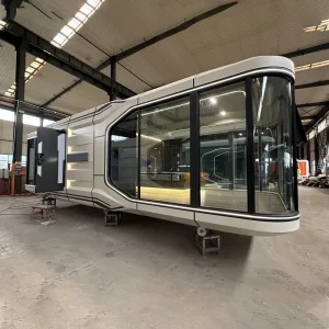 Casa cápsula modular prefabricada