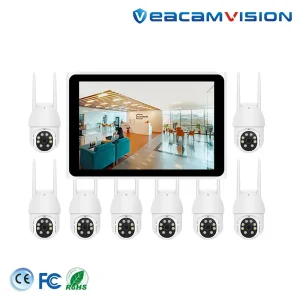 Tuya Smart 8-Channel 3MP WiFi Security Camera Kit