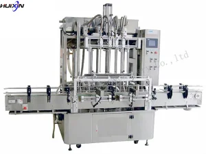 Multi-Head Linear Type Full Automatic Cosmetic Cream Lotion Shampoo Liquid Soap Detergent Bottle Servo Driven Volumetric Piston Liquid Filling Machine