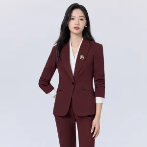 Business Suits Office Women's Formal Suit