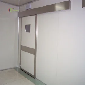 Cleanroom Automatic Sensor Operating Room Door, Hospital Ward Airtight Sealed Door