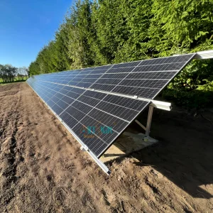 Aluminum Solar Panels Ground Mounting Racking System