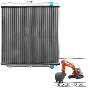 Sistema de Resfriamento de Motor de Alto Desempenho para Escavadoras Hitachi Ex200-6