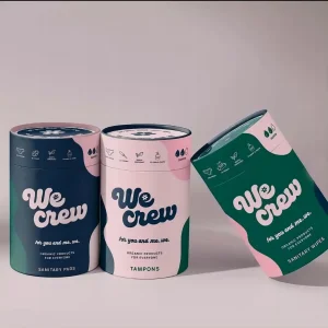 Biodegradable Kraft Cardboard Cylinder Airtight Food Grade Milk Powder Paper Tube Packaging For Foodstuff Packaging