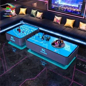 BAR Nightclub Celebration LED TABLE for BAR 16color Change Illuminated Cocktail Table Party Vibe Led Furniture