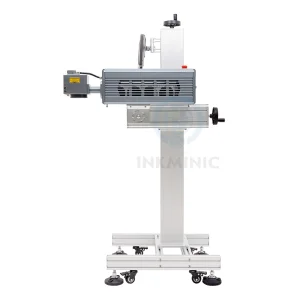 Good Quality 40W Flying CO2 Marking Coding Machine Laser Machine CRD Laser Source Used in PVC PE Pipe Cable Metal