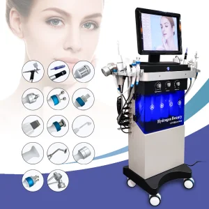14 In 1 Oxygen Jet Diamond Peeling Deep Cleaning Facial Machine Water Facial Micro Dermabrasion Hydrodermabrasion Facial Machine