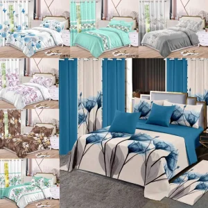 Blue Bed Sheet Set