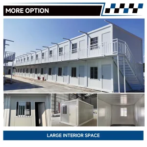 Z-fold container house: rapid deployment, worker dormitory, prefabricated steel sandwich panel mobile housing - low cost