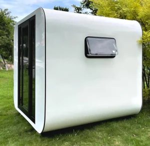 Casa Modular Prefabricada Inteligente de Lujo Suihe 3m Casa de Cápsula Espacial