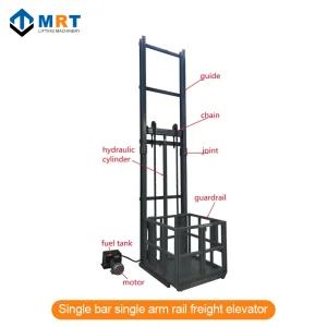 1t/2t/3t/4t/5t/6t/7t/8t/9t/10t Goods Lifts Elevator Hydraulic Warehouse Cargo Lift Platform Freight Elevator