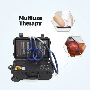 Máquina de Terapia Magnética Pemf Portátil de Alta Intensidade Dispositivo de Alívio da Dor Eletromagnético