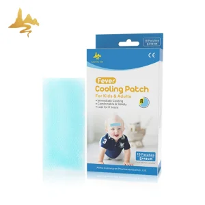 Physics Effect Blue Hydrogel Disposable Relieve Toothache Cooling Gel Patch