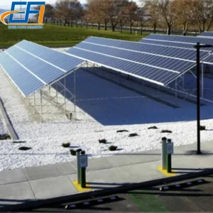 Energy System Solar Ground Brackets Galvanzied Steel Track Ground Mounting