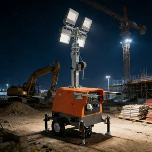 Telescopic Mast Tower for Adjustable Height Needs