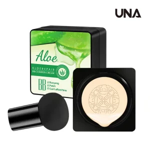 Natural Smooth Whitening Cc Foundation SPF 50 Cc Cream Small Mushroom Head Air Cushion Aloe Vera Bb Cream
