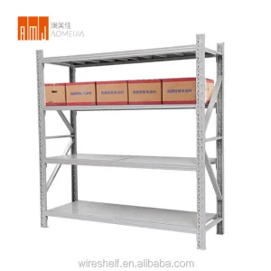 Heavy Duty 4 Tier Adjustable Industrial Stack Racks Metal Pallet Racking  for Warehouse Storage