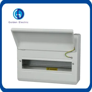 British General Metal MCB Distribution Box Single Phase Consumer Unit with Main Switch