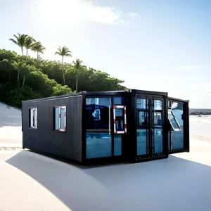 Innovative Capsule House: Prefabricated Modular Home with Steel Frame