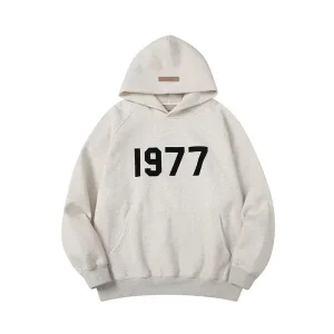 Wholesale Fear of God Essentials Fashion Hip Hop Streetwear Clothes Brand 1977 Hoodie Sweatshirt