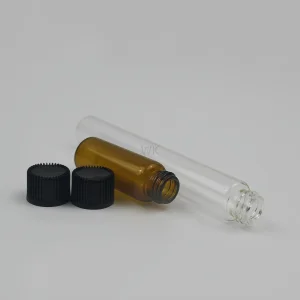 Clean Washed Sterile Depyrogenated Cosmetic Tubular Glass Bottle Vial