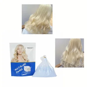 Herbal Bleaching Powder Mix Hair Professional Blue Hair Charcoal Bleach Powder