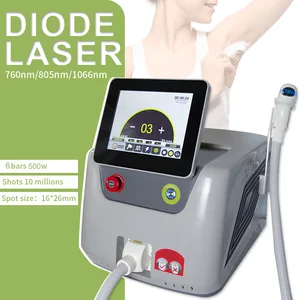 Intelligent hair removal laser machine with dual handles