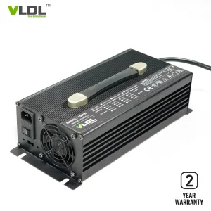 12V 80A LiFePO4 Battery Charger, 110V or 230VAC Input, Fast Cc CV Automatic Charging