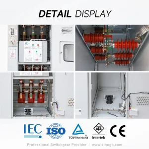 SM6 RMU 12kV 24kV Type Test AIS Ring Main Unit Switchgear Electrical MV Medium Voltage Air Insulated Switchgear GPR6-12kV Rmu
