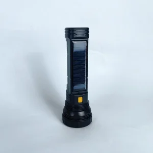 Super Bright LED High Lumens Lights for Sale Flashlight Uses Heavy Duty Rechargeable Feature and Batteries Solar Powered Flashlight