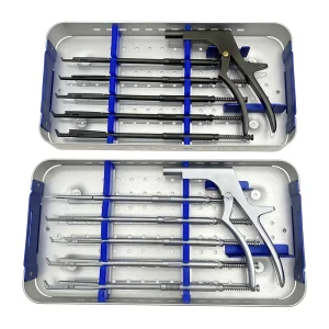Stainless Steel Rotating Kerrison Rongeur Set Laminectomy Rongeurs Instrument Veterinary Orthopedic Instruments