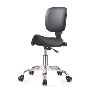Ergonomic Saddle Beauty Salon Stool for Massage SPA