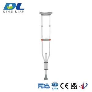 Best Comfort Adjustable Crutches - Underarm Support with Soft Pads and Aluminum Alloy Construction for Long-Term Use