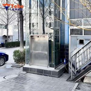 Electric 2 Stops 150kg Library Kitchen Food Elevator Lift by Dumbwaiter