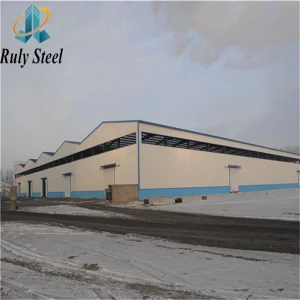 Prefab Steel Structure Large Space Max Prefabricated Metal Exhibition Center