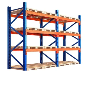 Multi-level Customizable Heavy Duty Pallet Racking Systems
