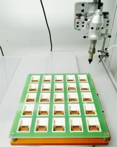 4 Axis Automatic Soldering Process Automation Tht Components Soldering Technology Solutions Auto Smart Soldering System with Dual Welding Heads