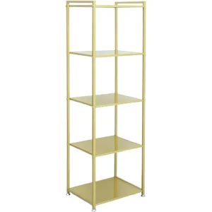 Best Selling Shelves for Floor Type Five/Four Layer Bag/Shoe/Storage Display Rack in Black/White/Golden/Silver Made of Ironwork for Boutique/Houseware