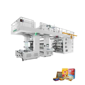 Lisheng High Speed Precise 8 Colors Flexo Printing Machine